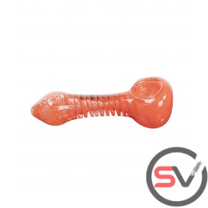 CLEAR BODY TWIST DESIGN HAND PIPE 5inch 5CT/PK